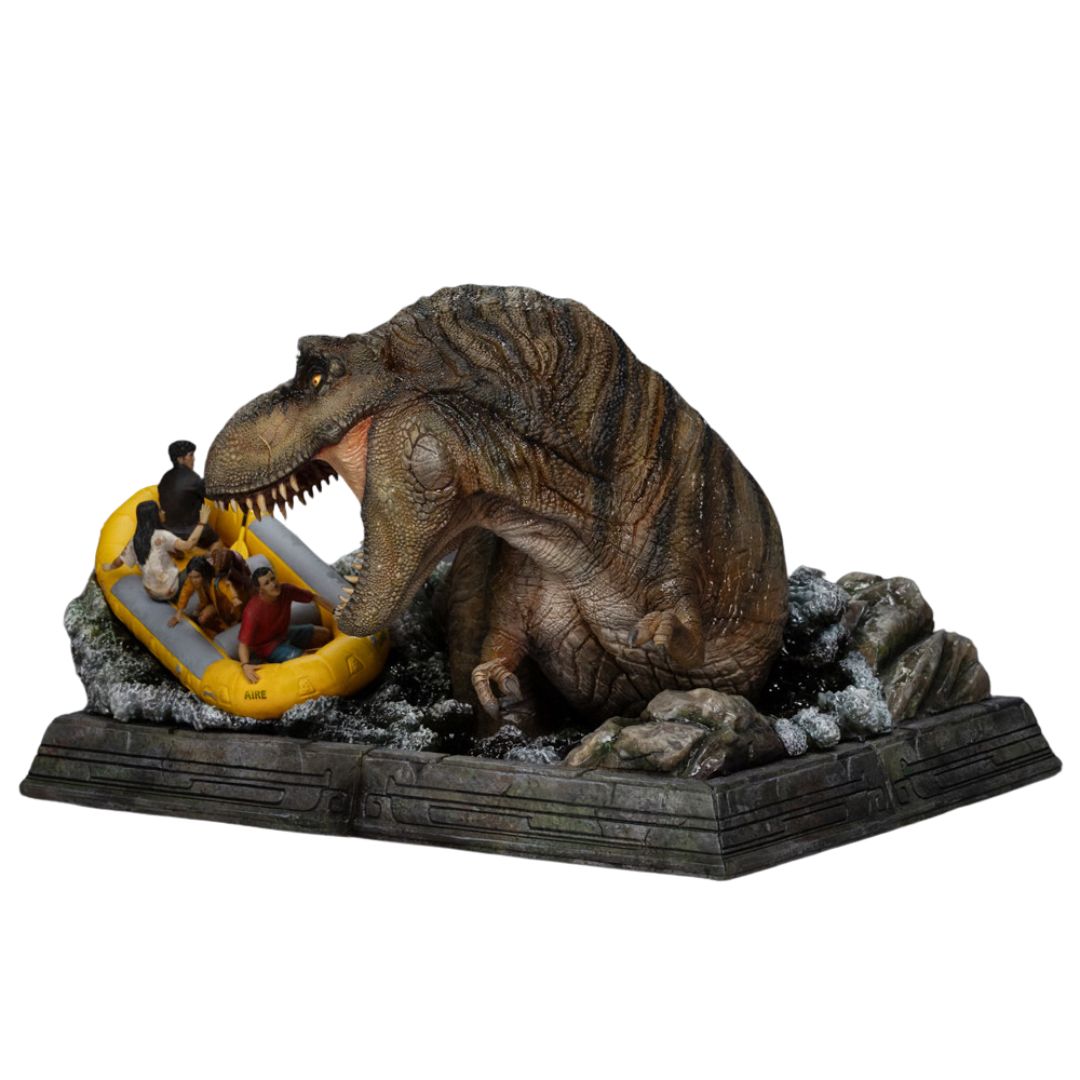 T-Rex River Attack Demi Art Scale Statue By Iron Studios -Iron Studios - India - www.superherotoystore.com