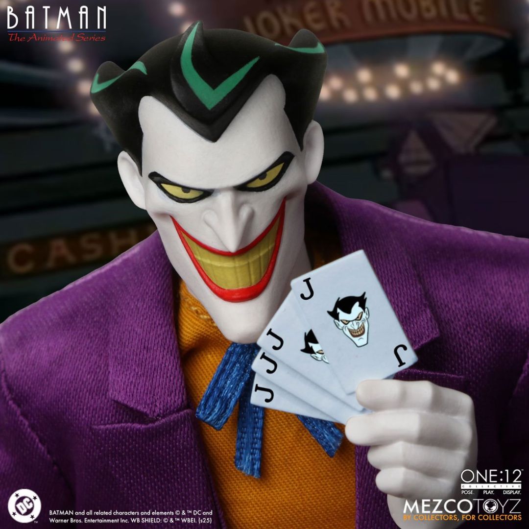 Batman: The Animated Series The Joker Collective Action Figure By Mezco Toys -Mezco Toys - India - www.superherotoystore.com