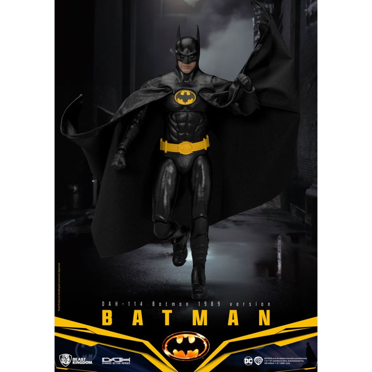 DAH-114 Batman 1989 version Action Figure by Beast Kingdom -Beast Kingdom - India - www.superherotoystore.com