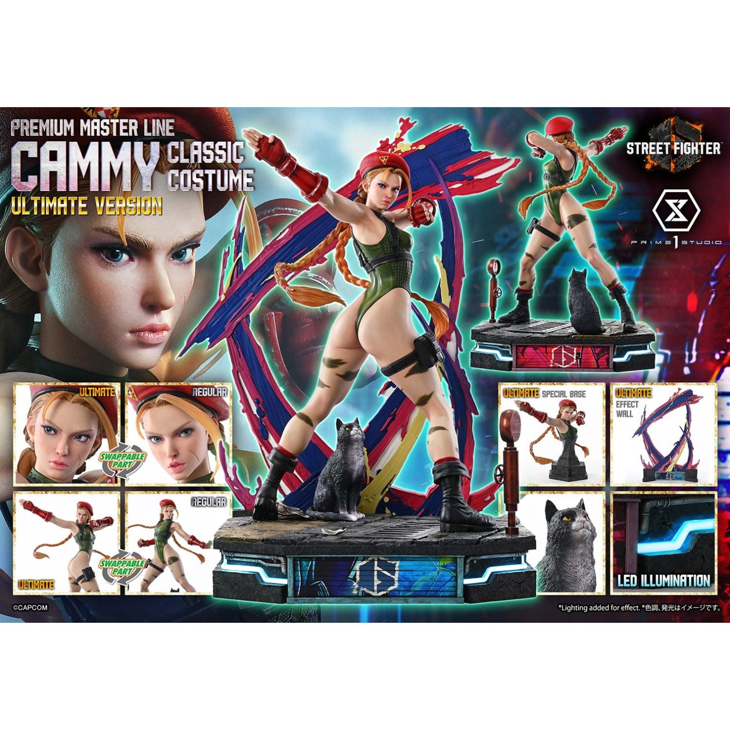 Street Fighter 6 Cammy Deluxe Version Statue By Prime1 Studios