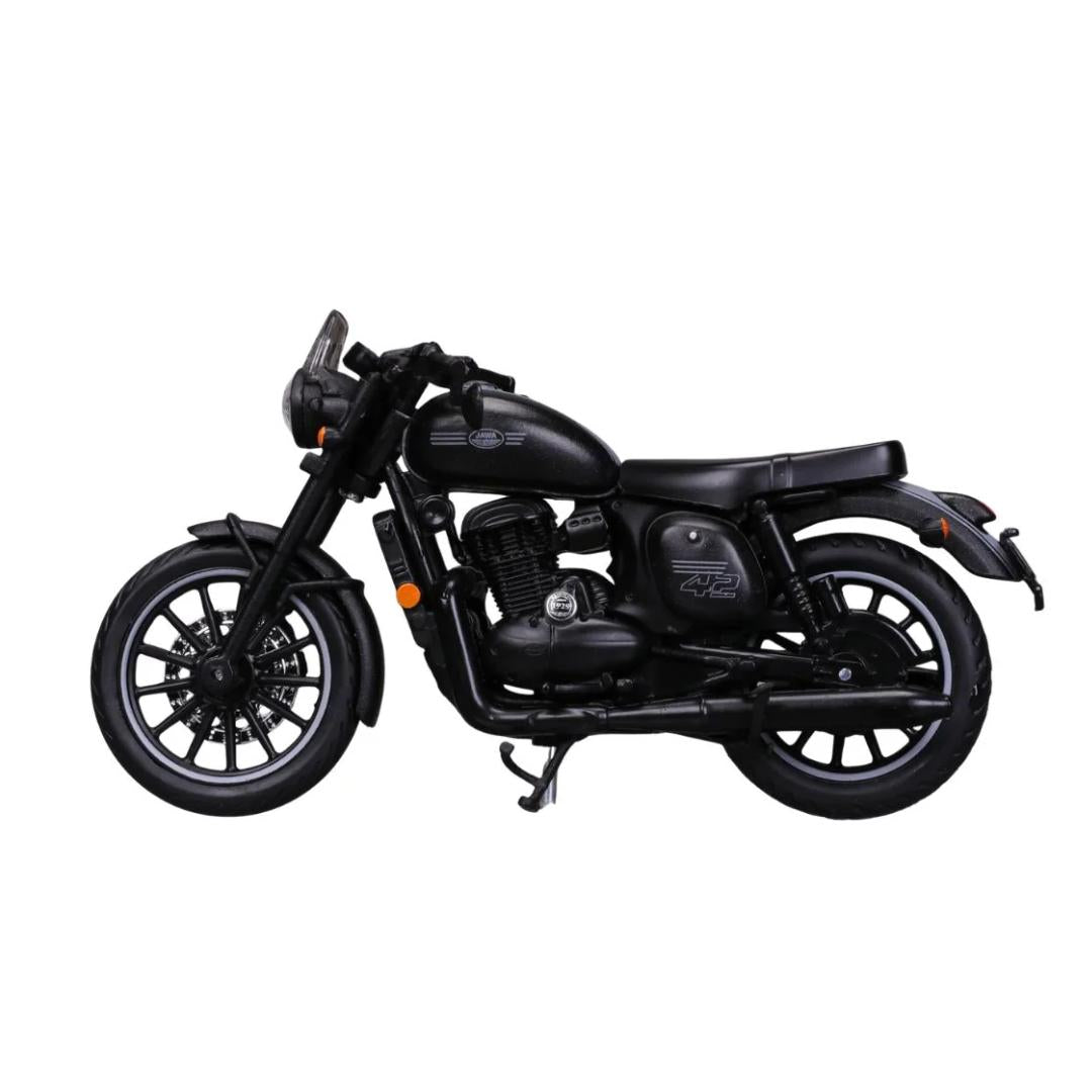 Jawa 42 Allstar Black 1:18 Scale Die-Cast Bike by Maisto -Maisto - India - www.superherotoystore.com