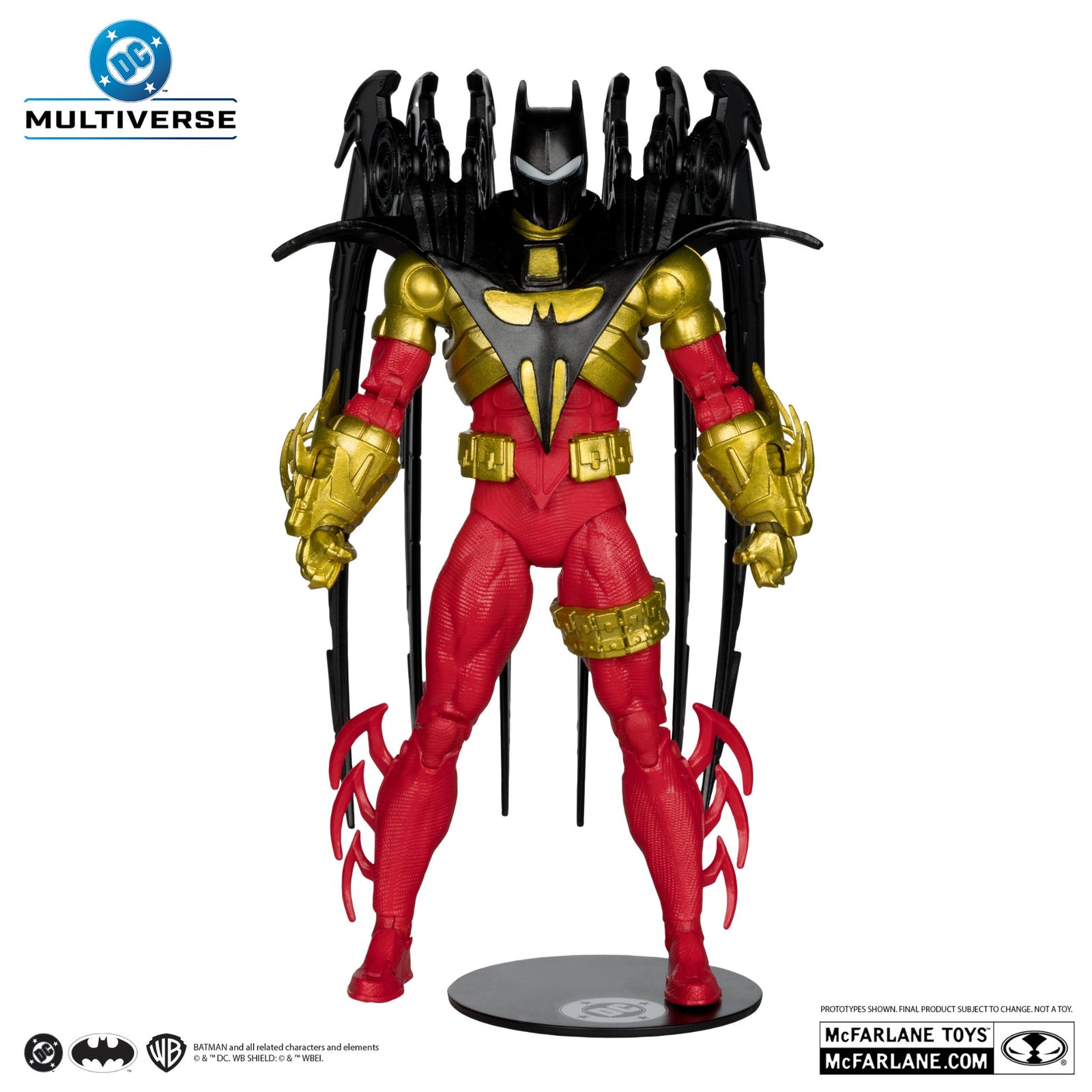 Azrael Batman (Knightquest) Action Figure By Mcfarlane Toys -McFarlane Toys - India - www.superherotoystore.com