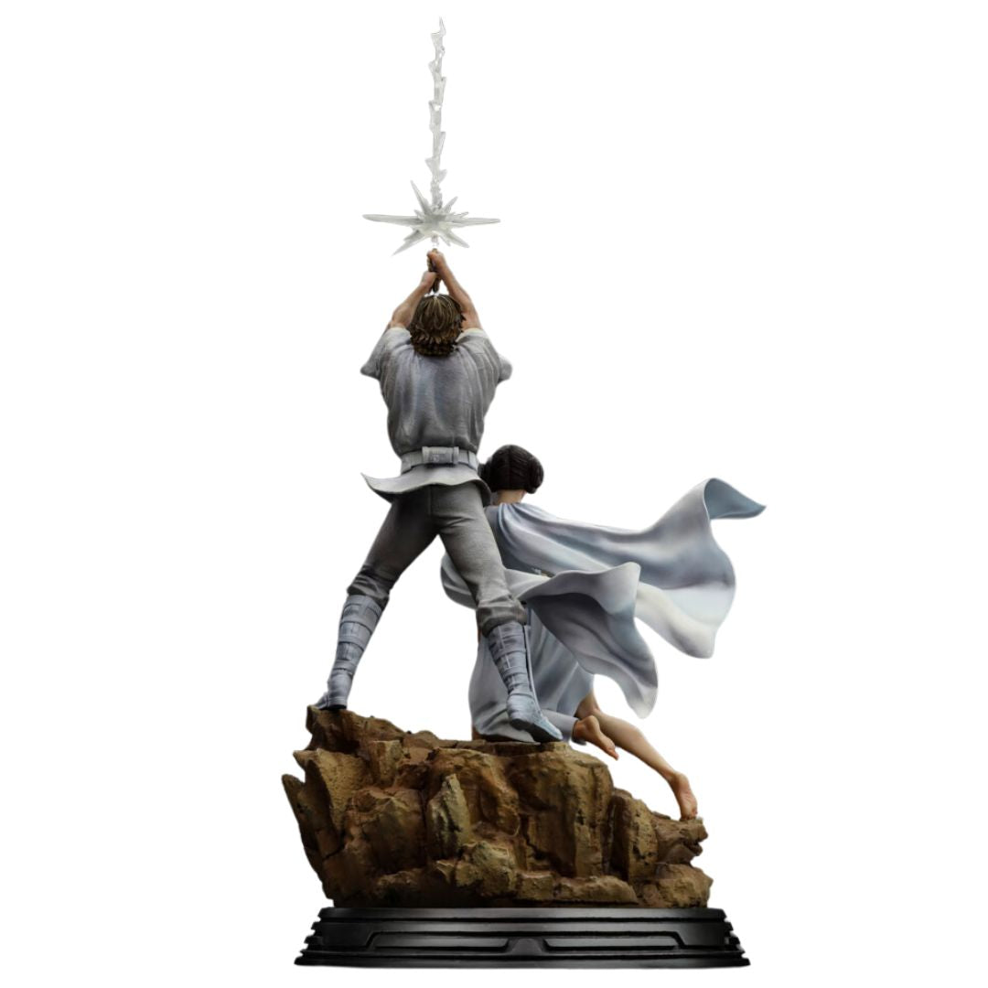 Star Wars Luke And Leia Statue By Iron Studios -Iron Studios - India - www.superherotoystore.com