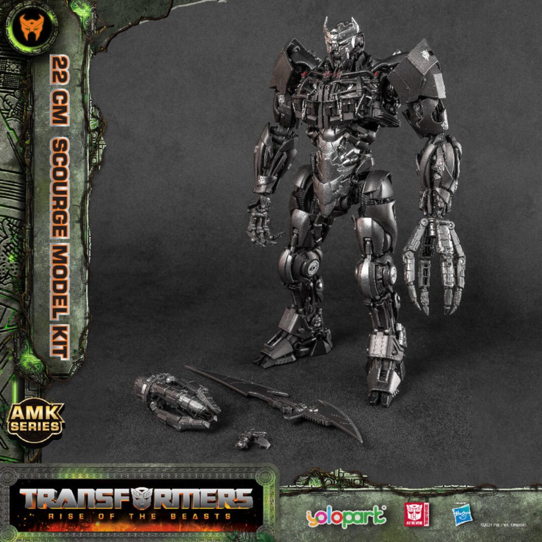 Transformers Rise Of The Beasts: Amk Series 22Cm Scourge Model Kit By Yolo Park -Yolo Park - India - www.superherotoystore.com