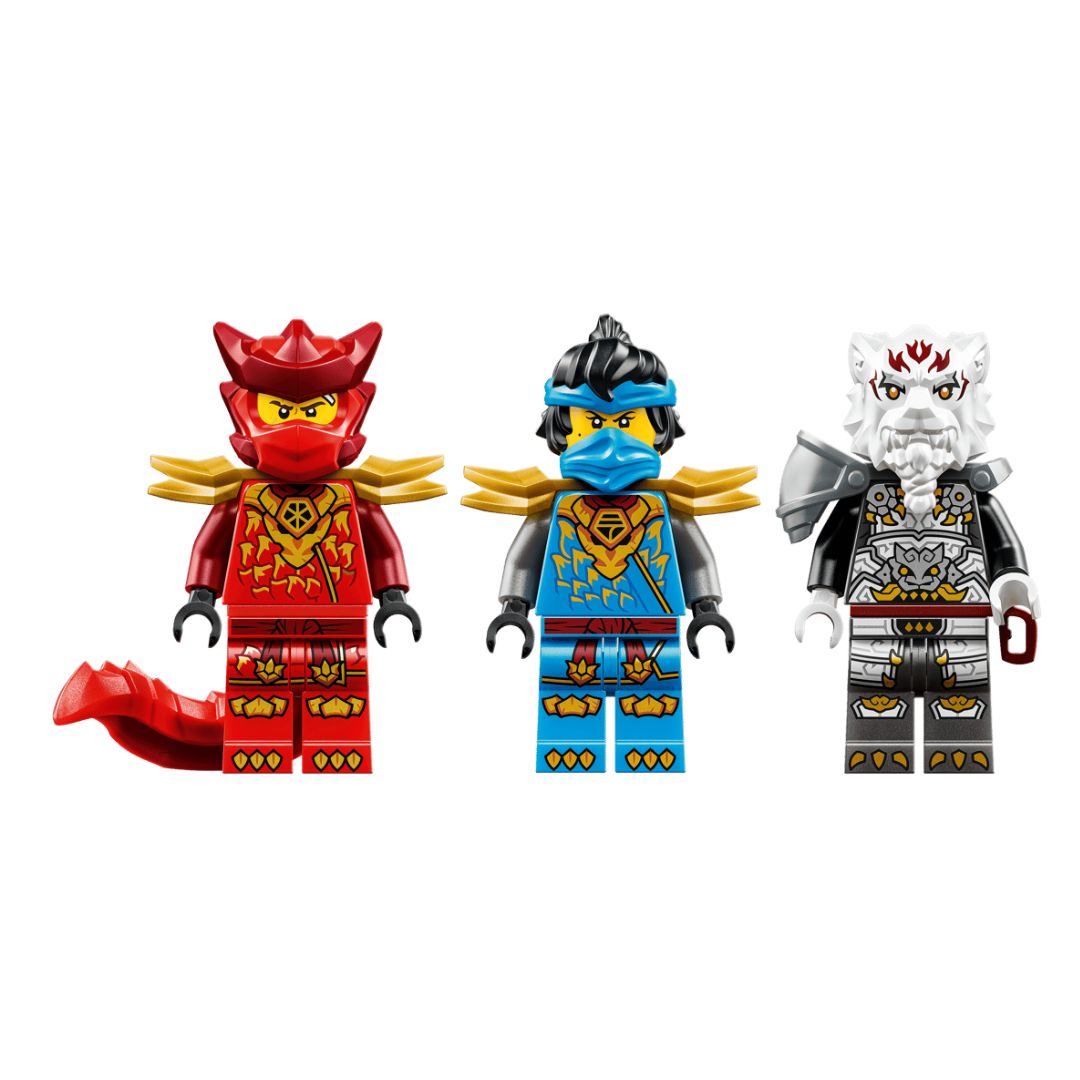 Ninjago Zilvar And Grimtak The Dragon Beast By Lego