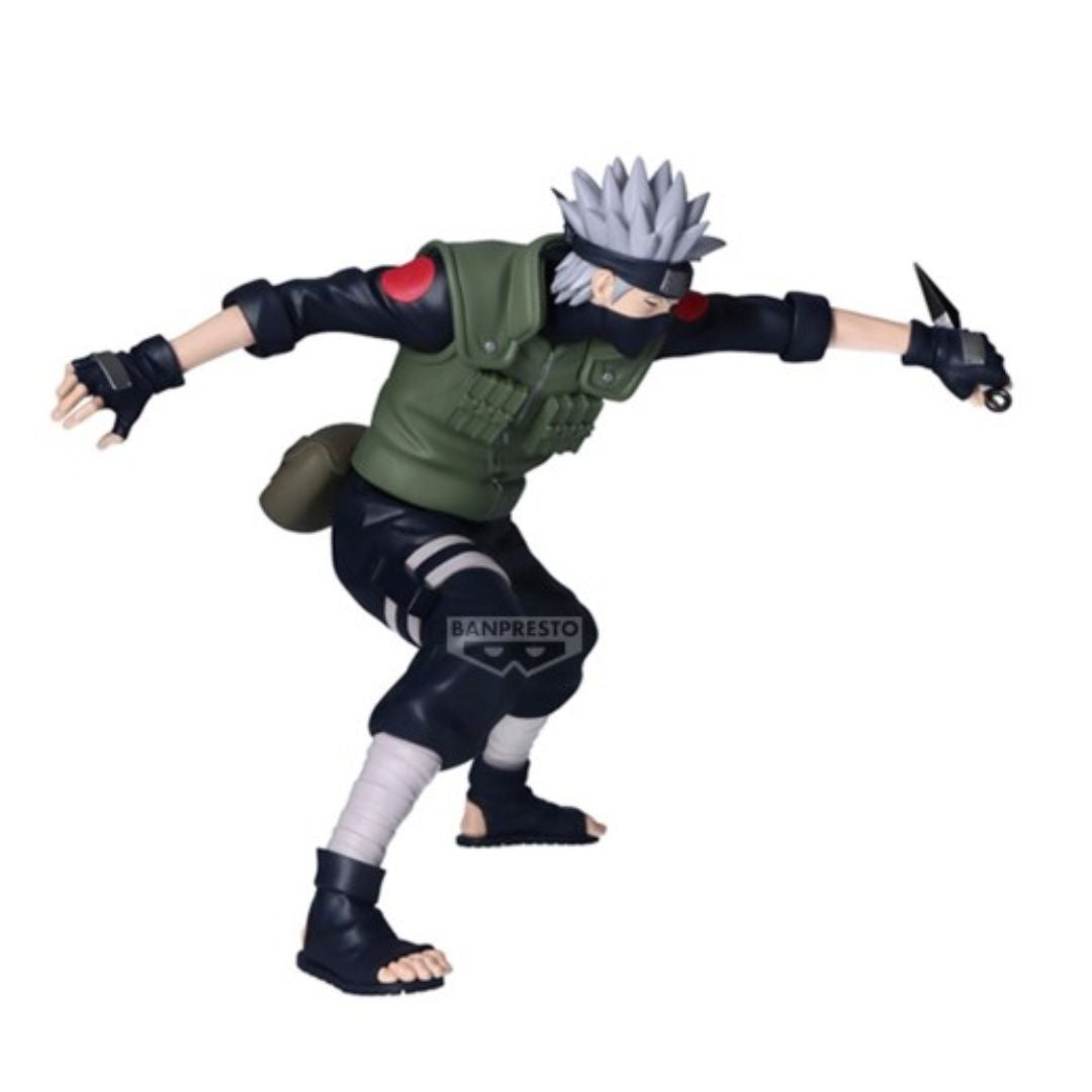 Naruto Shippuden Vibration Stars-Hatake Kakashi & Uchiha Madara - A Hatake Kakashi Figure by Banpresto -Banpresto - India - www.superherotoystore.com
