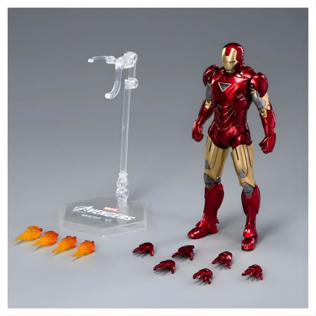 Iron Man Mk6 With Lighting Function By Zd Toys -ZD Toys - India - www.superherotoystore.com