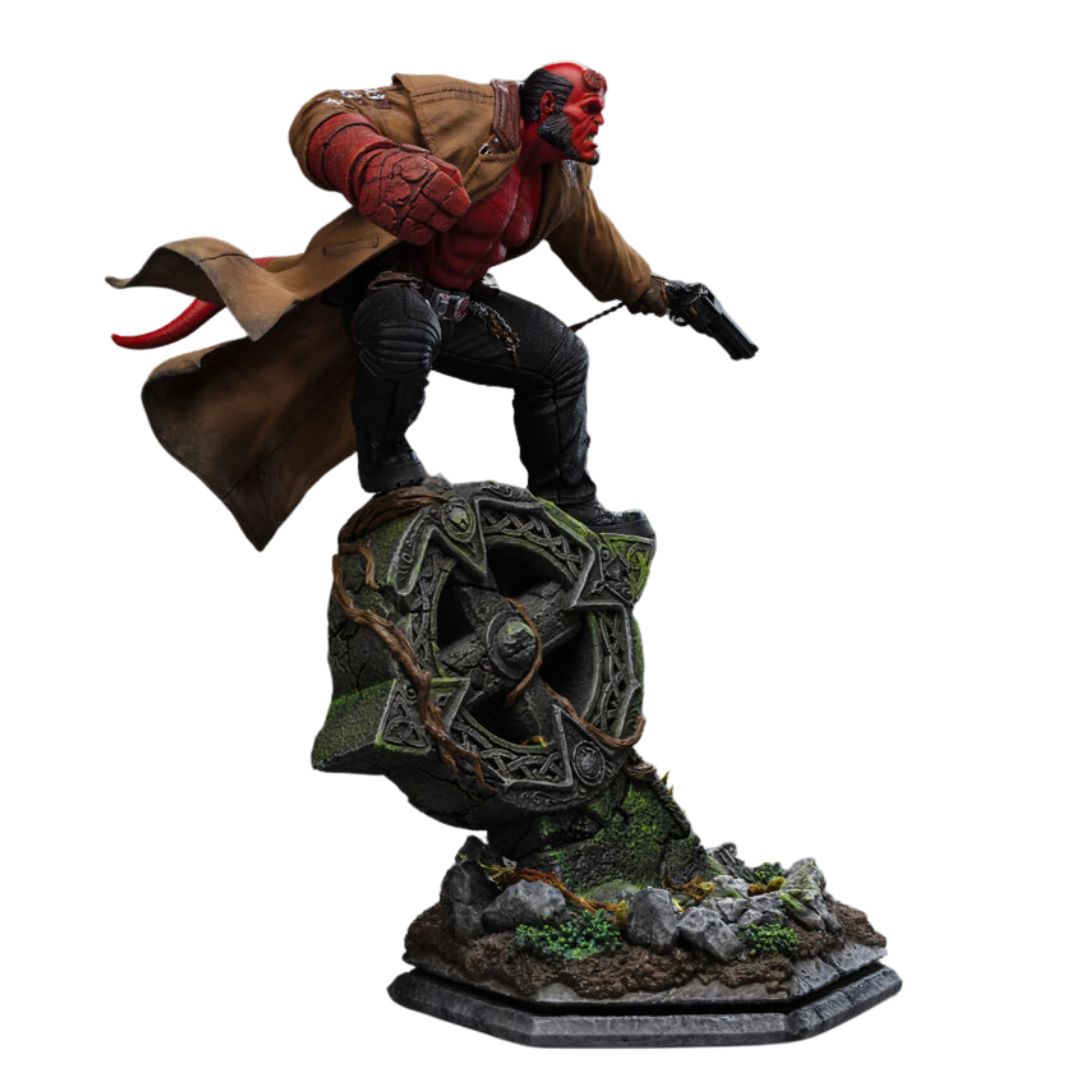 Hellboy Statue By Iron Studios -Iron Studios - India - www.superherotoystore.com