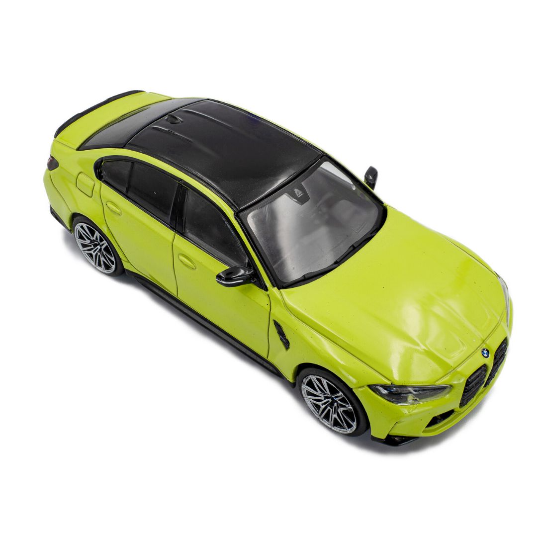 1:43 Bmw M3 Competition Sedan Sao Paulo Yellow 2023 By Solido