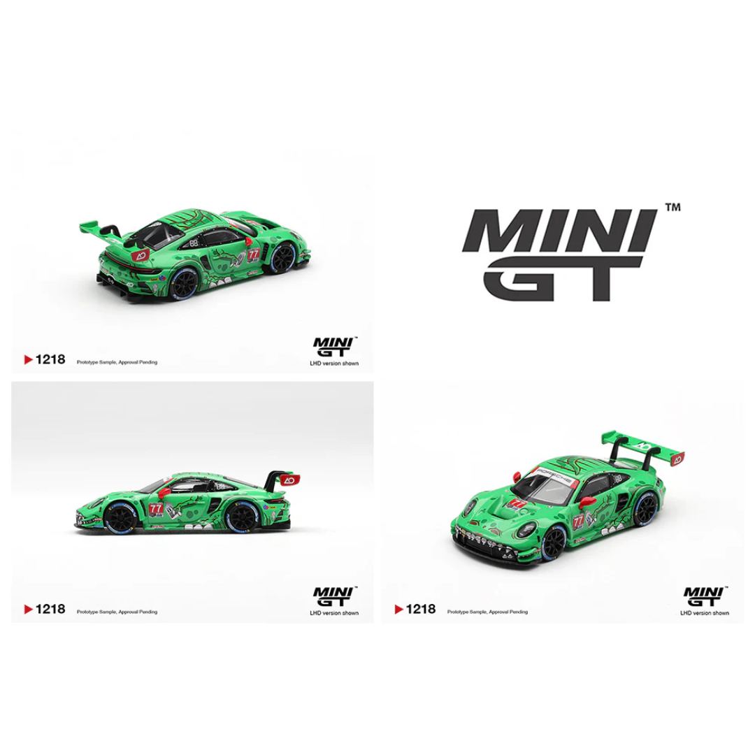 Porsche 911 Gt3 R (992) #77 Ao Racing 2025 Imsa Sebring 12 Hrs Class Winner By Mini Gt -Mini GT - India - www.superherotoystore.com