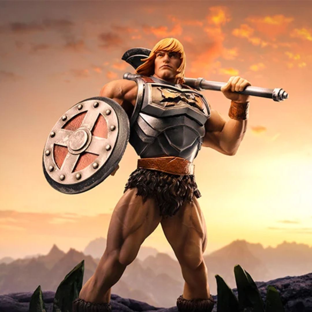 He-Man Battle Armour Version Statue By Iron Studios -Iron Studios - India - www.superherotoystore.com