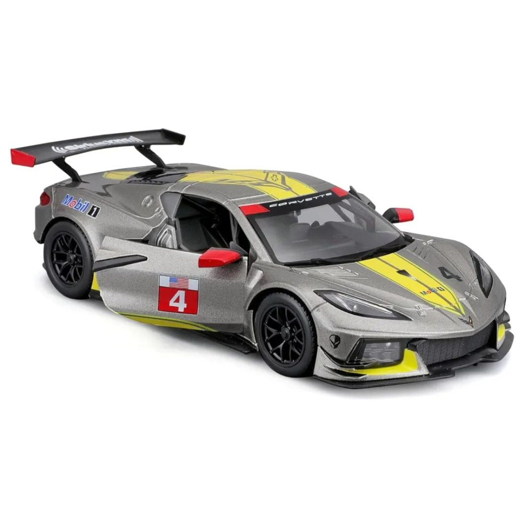 2020 Chevrolet® Corvette C8R 1/43 Scale Diecast Car By Bburago -Bburago - India - www.superherotoystore.com