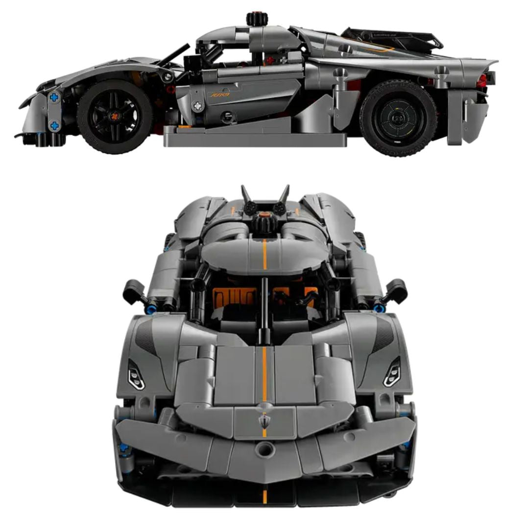 Lego Technic Koenigsegg Jesko Absolut Gray -Lego - India - www.superherotoystore.com