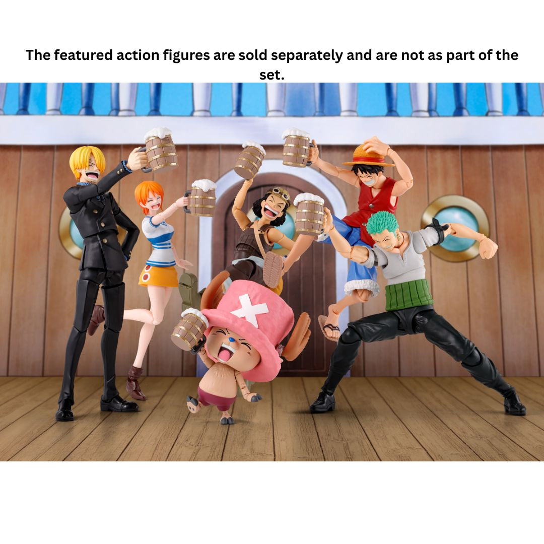 One Piece Party Set The Straw Hat Crew S.H.Figuarts By Tamashii Nations