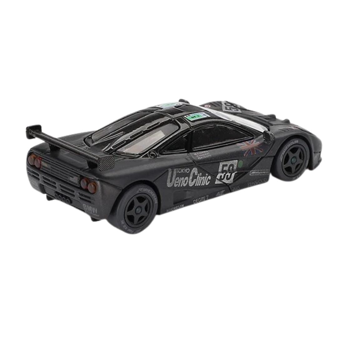Mclaren F1 Gtr #59 1995 Le Mans 24 Hr Winner (Weathered) 1:64 Scale By Mini Gt -Mini GT - India - www.superherotoystore.com