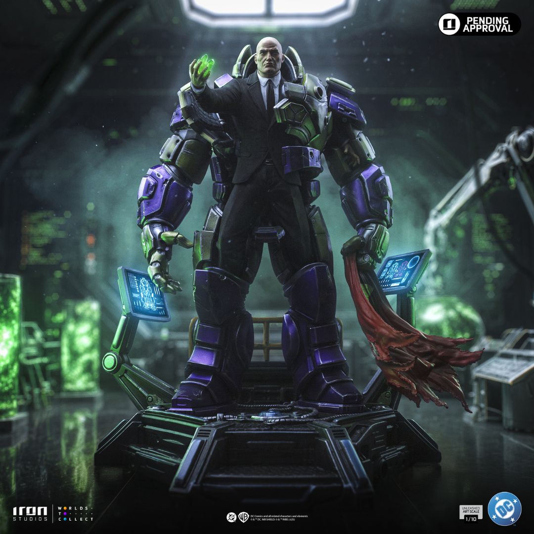 Lex Luthor Statue By Iron Studios -Iron Studios - India - www.superherotoystore.com