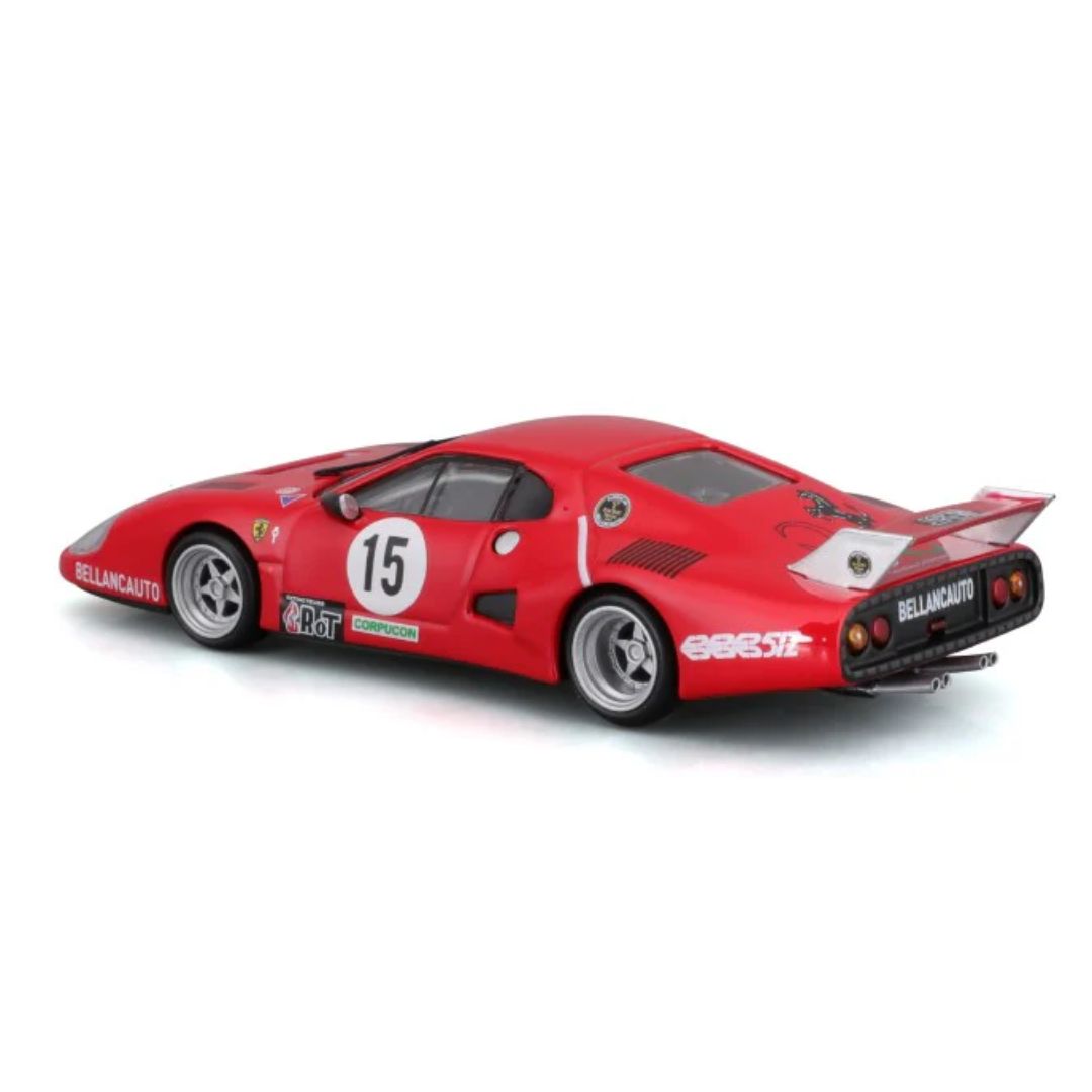 Ferrari 512 BB Series II 1:43 Scale Die-Cast Car By Bburago -Bburago - India - www.superherotoystore.com