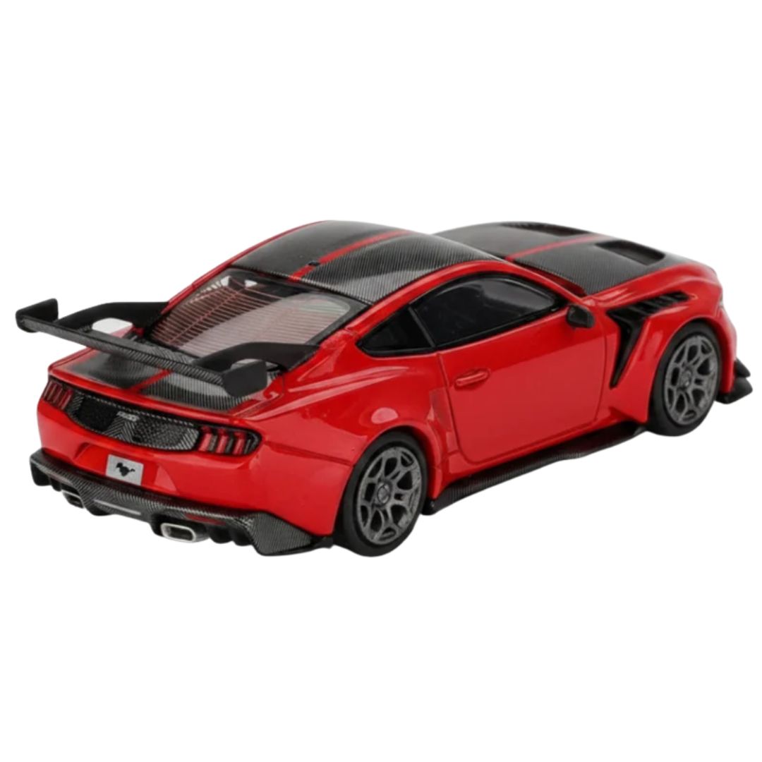 Ford Mustang Gtd Race Red 2025 - Scale 1/64 1:64 Scale Die-Cast Car By Mini Gt