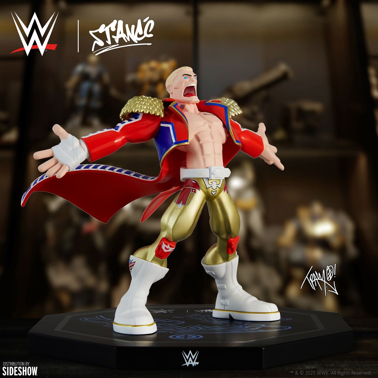 Cody Rhodes Designer Collectible Statue By Stance Designer Art -Stance Designer Art - India - www.superherotoystore.com