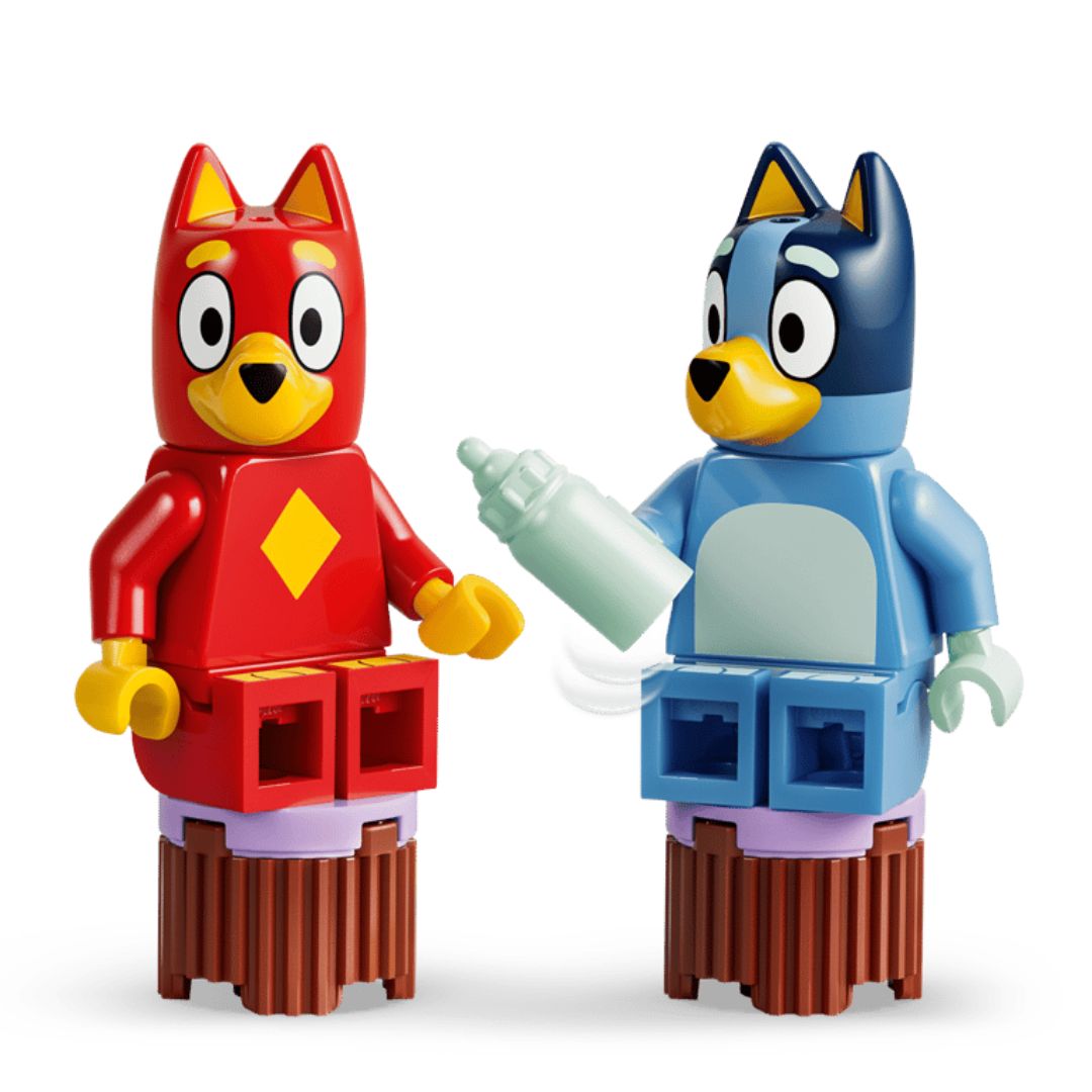 Bluey School With Rusty And Bluey By Lego