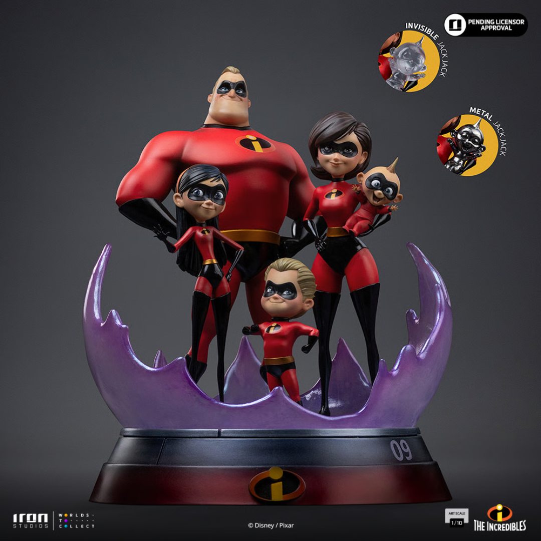 The Incredibles Diorama By Iron Studios -Iron Studios - India - www.superherotoystore.com