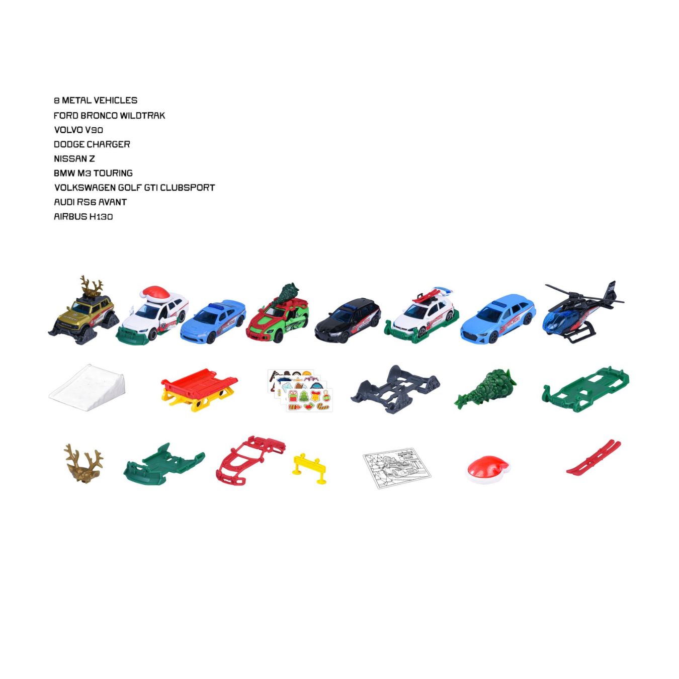 Advent Calendar Die-Cast Car Set By Majorette -Majorette - India - www.superherotoystore.com