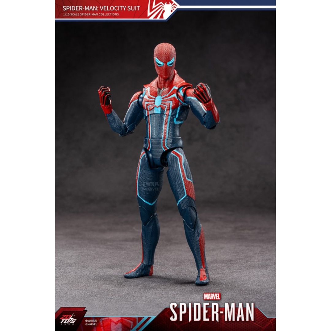 Spider-Man Velocity Suit Action Figure By Zd Toys