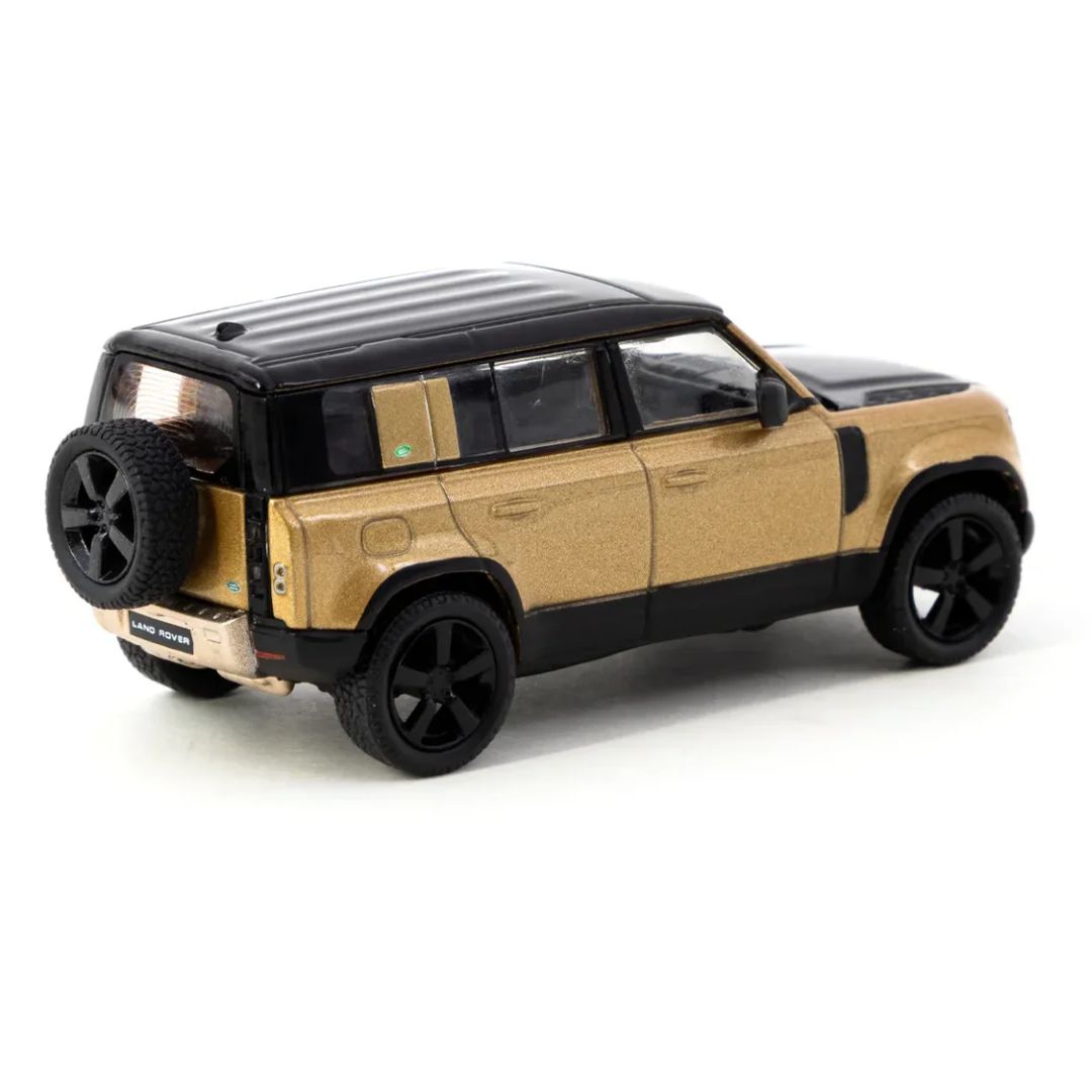 Land Rover Defender 110 Brown Metallic - Mijo Special Edition - Global64 1:64 Diecast Car By Tarmac Works