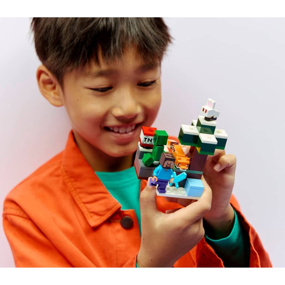 Minecraft Steve'S Taiga Adventure By Lego -Lego - India - www.superherotoystore.com