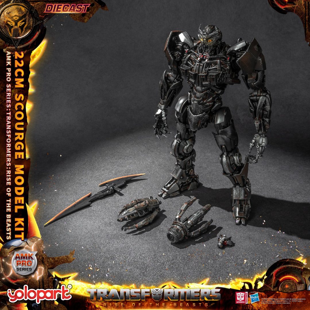 Transformers: Rise Of The Beasts Amk Pro Series 22Cm Scourge Model Kit (Oversea Version) By Yolo Park -Yolo Park - India - www.superherotoystore.com