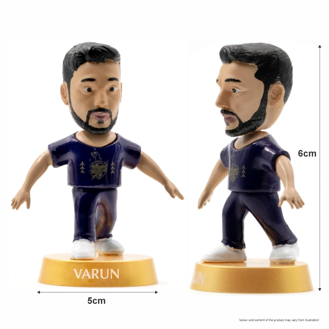 KKR - Kolkatta Knight Riders - Varun Chakaravarthy Figure by Cricket Icons -Cricket Icons - India - www.superherotoystore.com