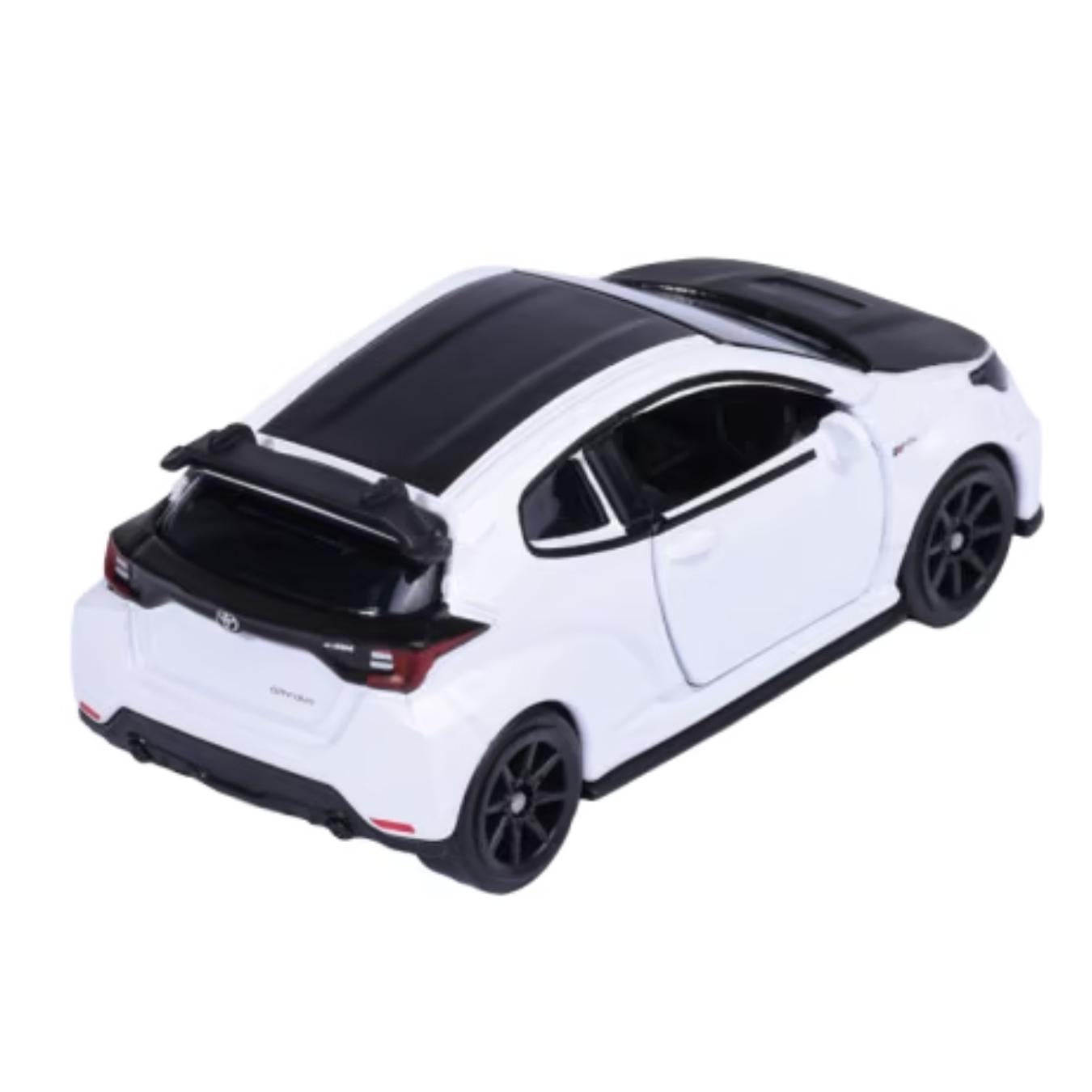 Showroom Premium White Toyota GRMN Yaris 1:64 Scale Die-Cast car By Majorette -Majorette - India - www.superherotoystore.com