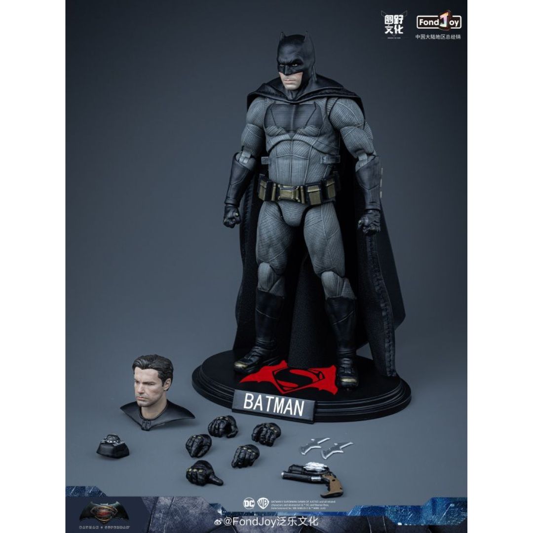 Dc Justice League Light Armoured Batman  Action Figure By Fondjoy