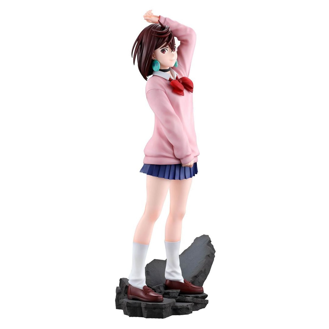 Dandadan Momo Overwhelming Monstrosity, A Strong Attack! Masterlise Ichibansho Statue By Bandai -Bandai - India - www.superherotoystore.com