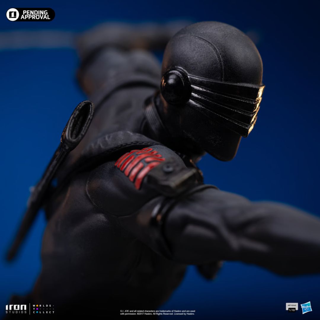 G.I Joe Snake Eyes Statue By Iron Studios -Iron Studios - India - www.superherotoystore.com
