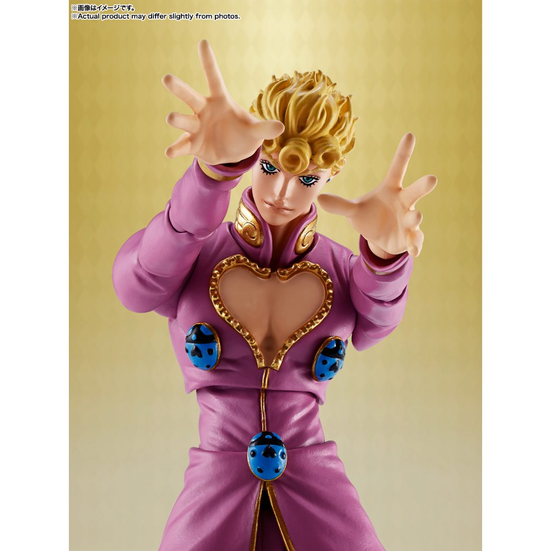Jojo'S Bizarre Adventure Stardust Crusaders Giorno Giovanna S.H.Figuarts By Tamashii Nations -Tamashii Nations - India - www.superherotoystore.com