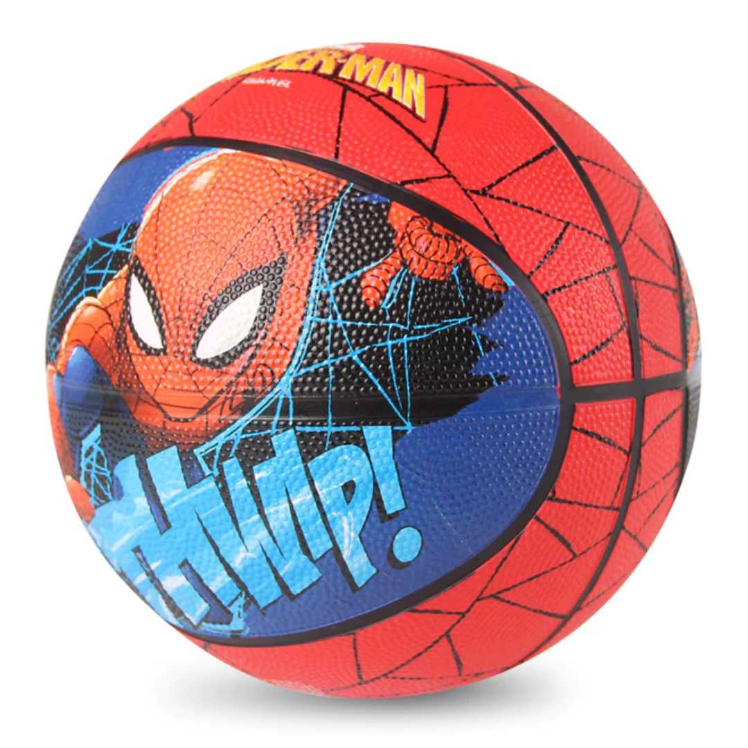 MARVEL SPIDER-MAN Size 5 RUBBER BASKET BALL BY MESUCA -Mesuca - India - www.superherotoystore.com