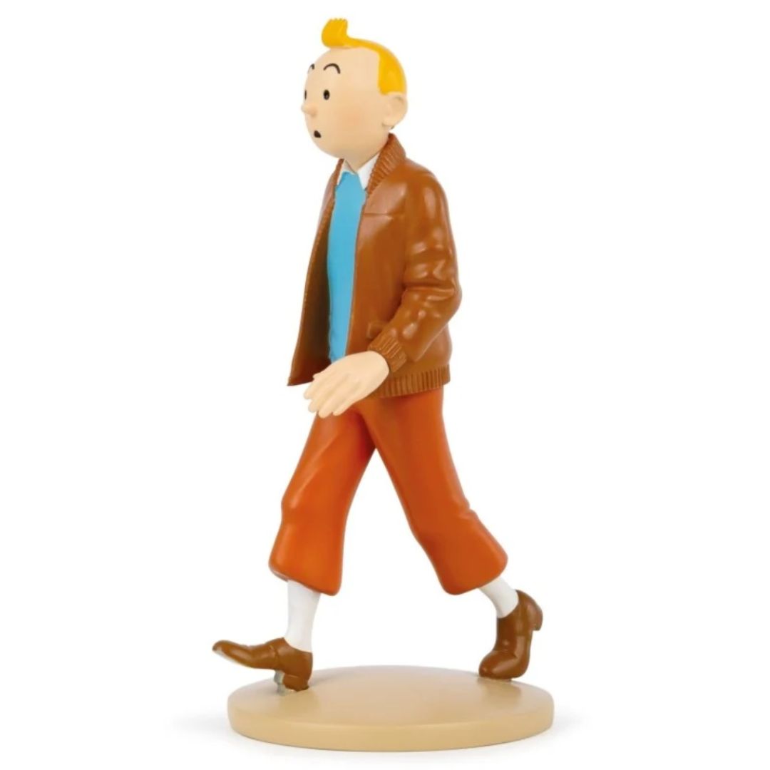 Tintin in Aviator Jacket Statue by Moulinart