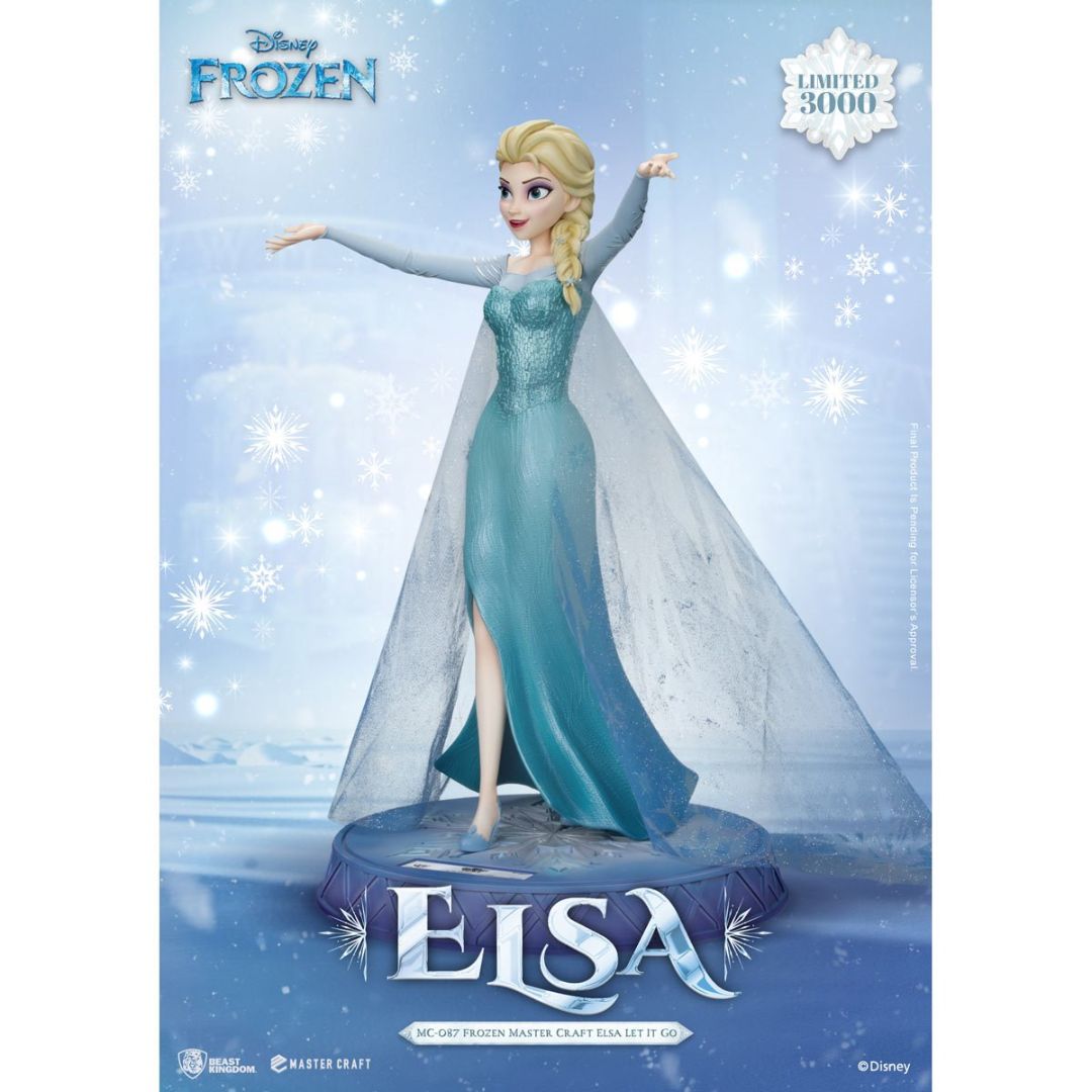 Frozen Elsa Let It Go Master Craft Statue By Beast Kingdom -Beast Kingdom - India - www.superherotoystore.com