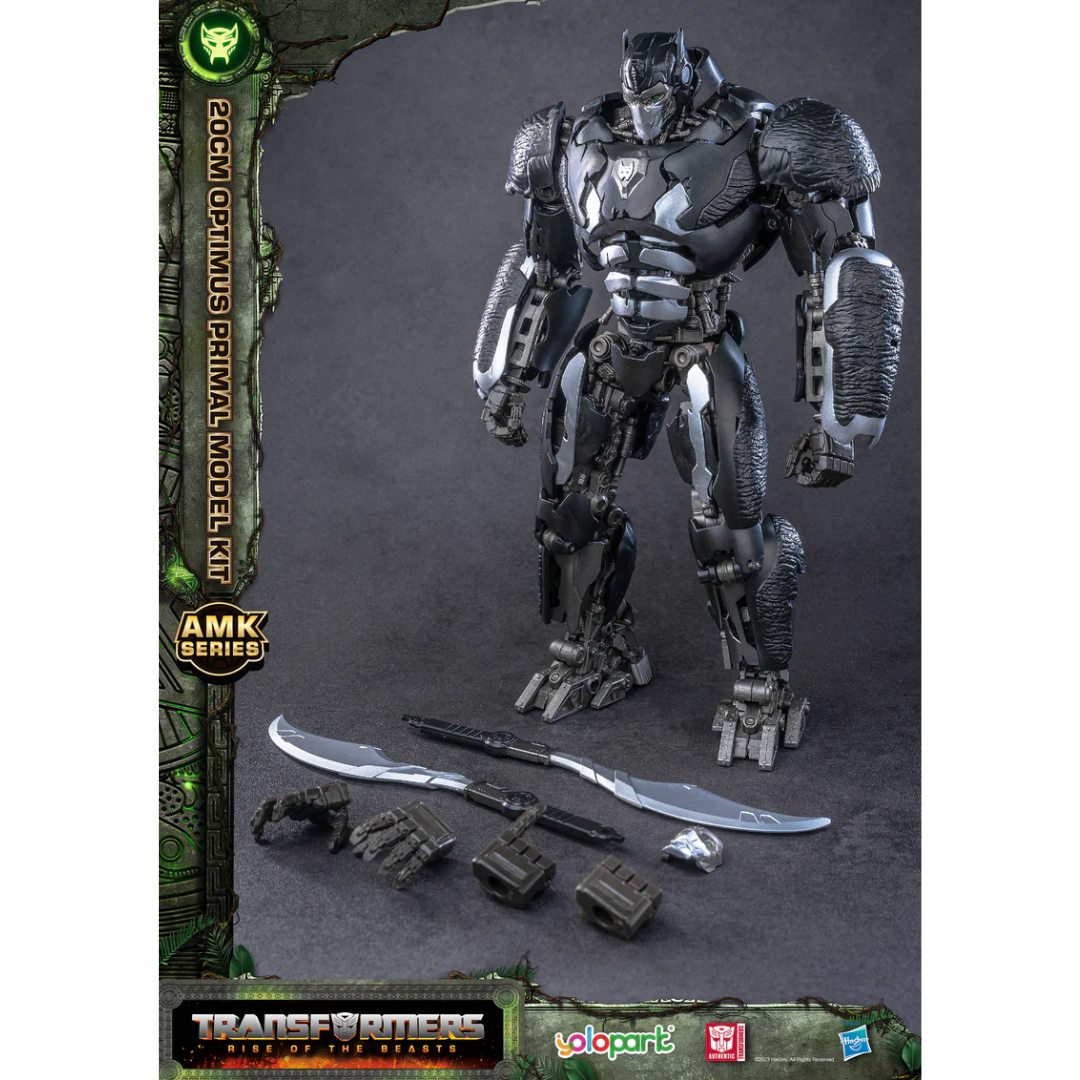 Transformers Rise Of The Beasts: Amk Series 20Cm Optimus Primal Model Kit By Yolo Park -Iron Studios - India - www.superherotoystore.com