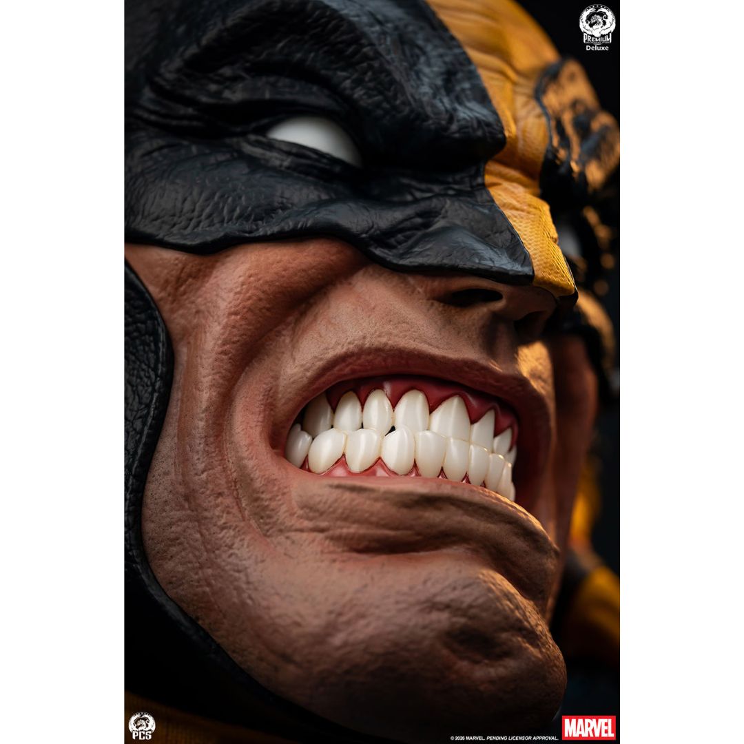 Wolverine Deluxe Edition Fine Art Bust Statue By Pcs Collectibles
