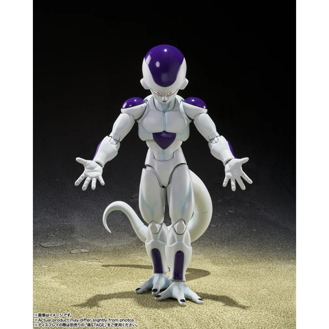 Dragon Ball Z Frieza Fourth Form <The Universe’S Bottomless Power> S.H.Figuarts Action Figure By Tamashii Nations