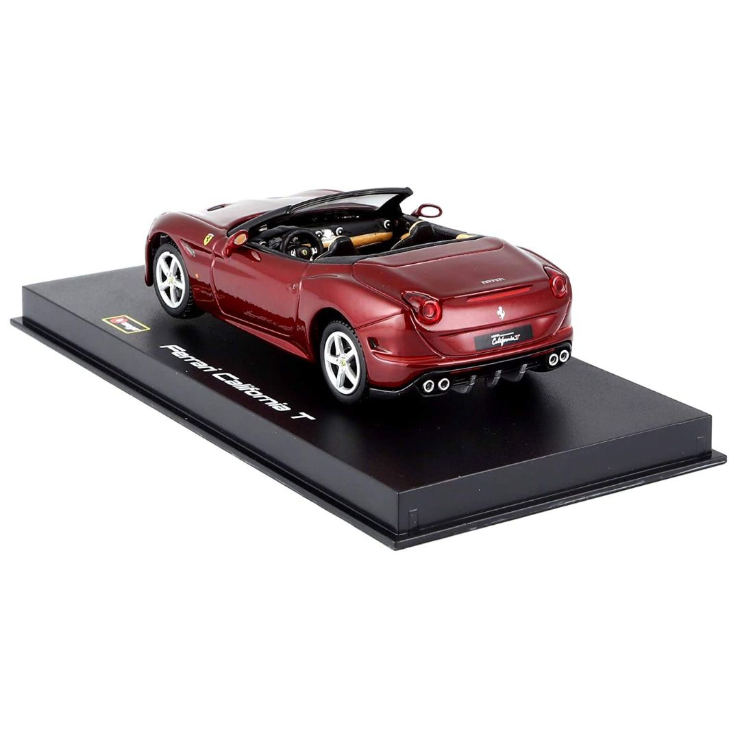 Maroon Ferrari California T 1:43 Scale Die-Cast car by Bburago -Bburago - India - www.superherotoystore.com