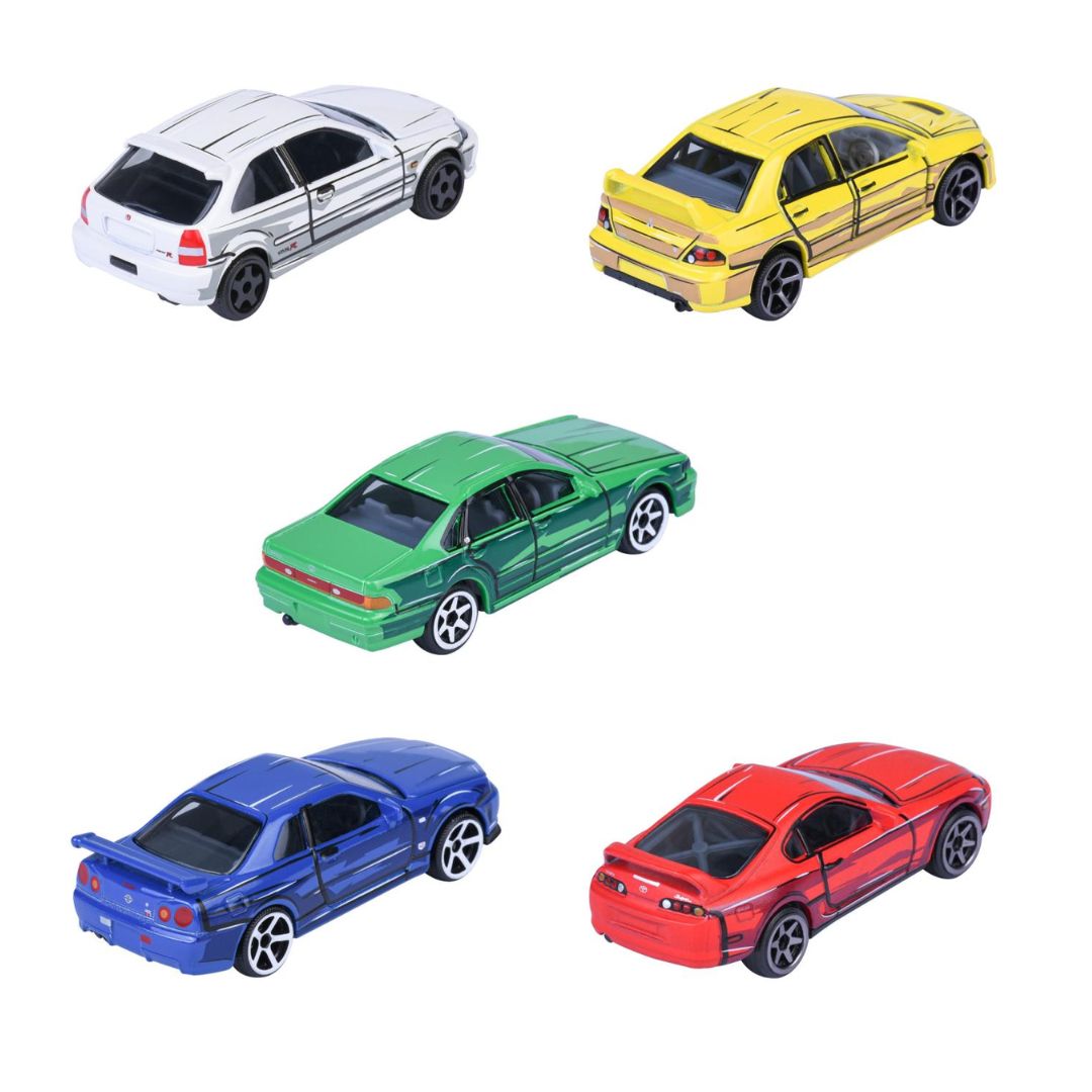 JDM Legends Anime 1:64 Scale 5 Pack By Majorette -Majorette - India - www.superherotoystore.com