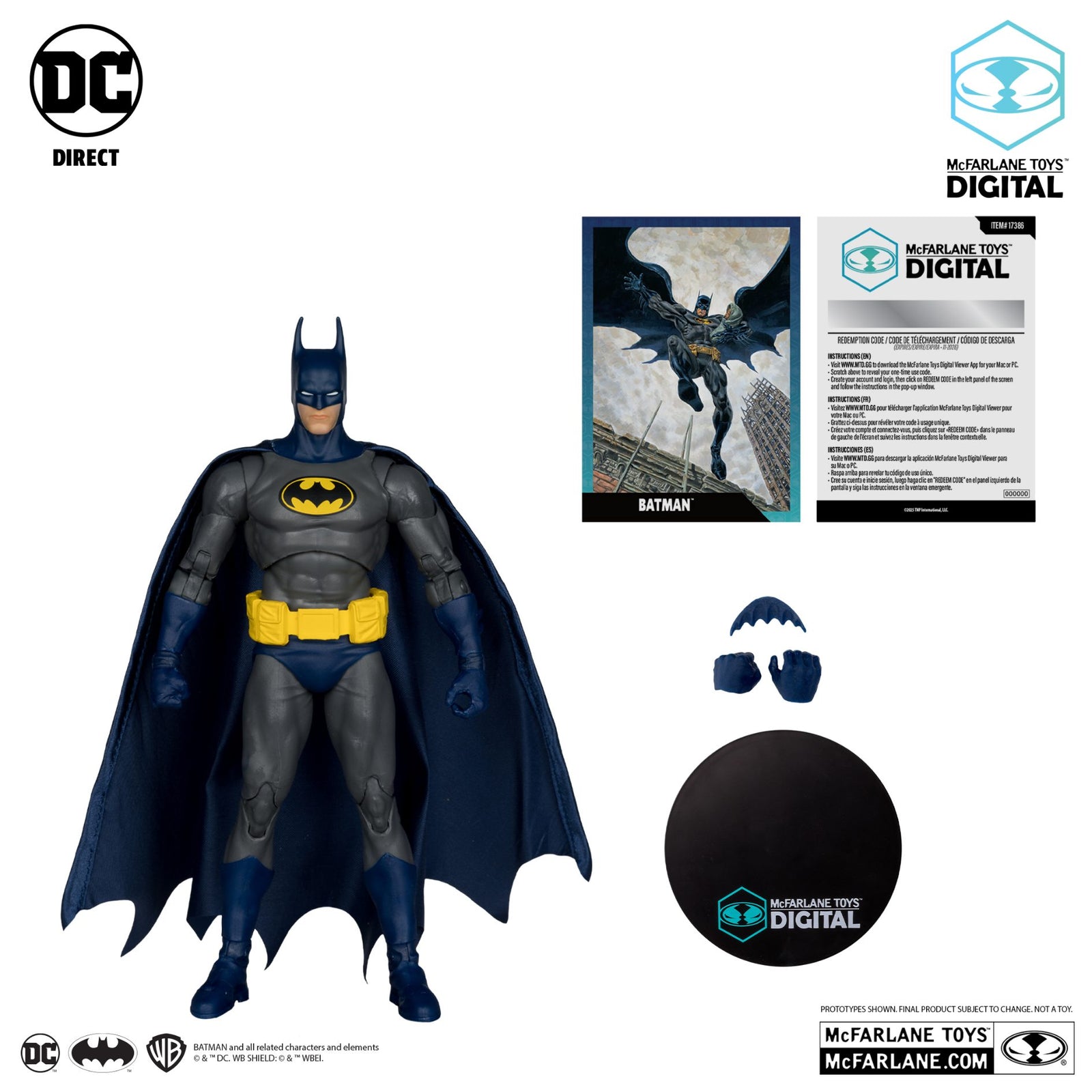Batman (Chase) Action Figure By Mcfarlane Toys