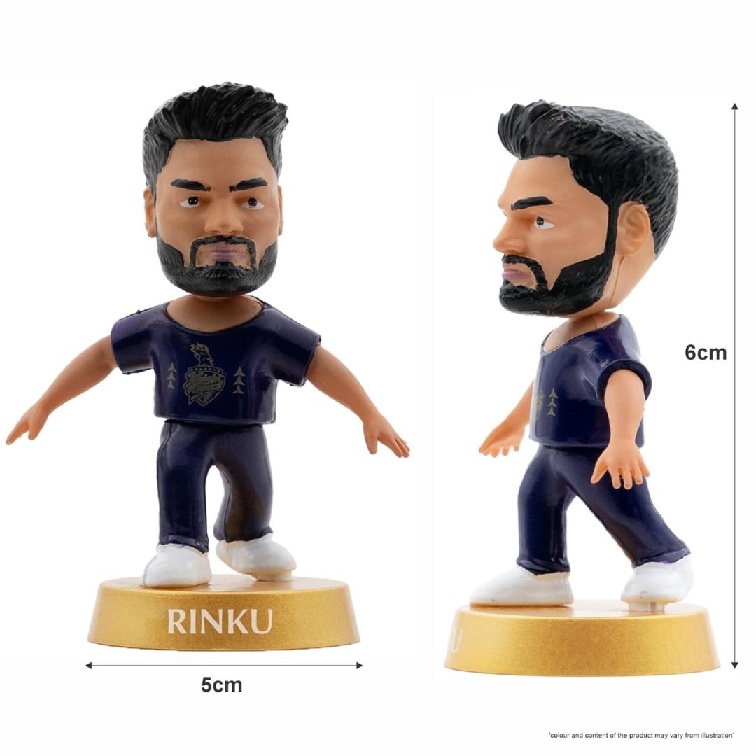 KKR - Kolkatta Knight Riders - Rinku Singh Figure by Cricket Icons -Cricket Icons - India - www.superherotoystore.com