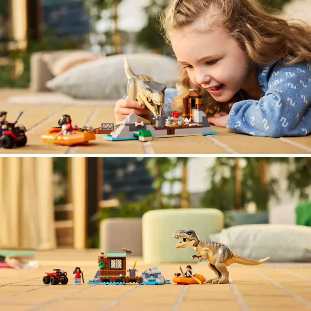Jurassic Park T. Rex River Escape By Lego -Lego - India - www.superherotoystore.com