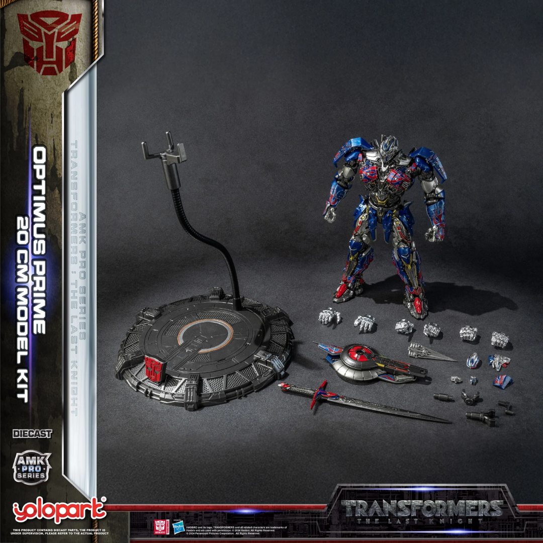 Transformers: The Last Knight Amk Pro Series 20Cm Optimus Prime Model Kit (Oversea Version) By Yolo Park -Yolo Park - India - www.superherotoystore.com