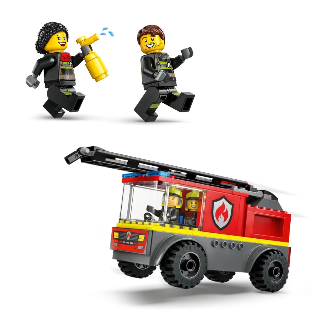 Fire Ladder Truck Lego City By Lego -Lego - India - www.superherotoystore.com