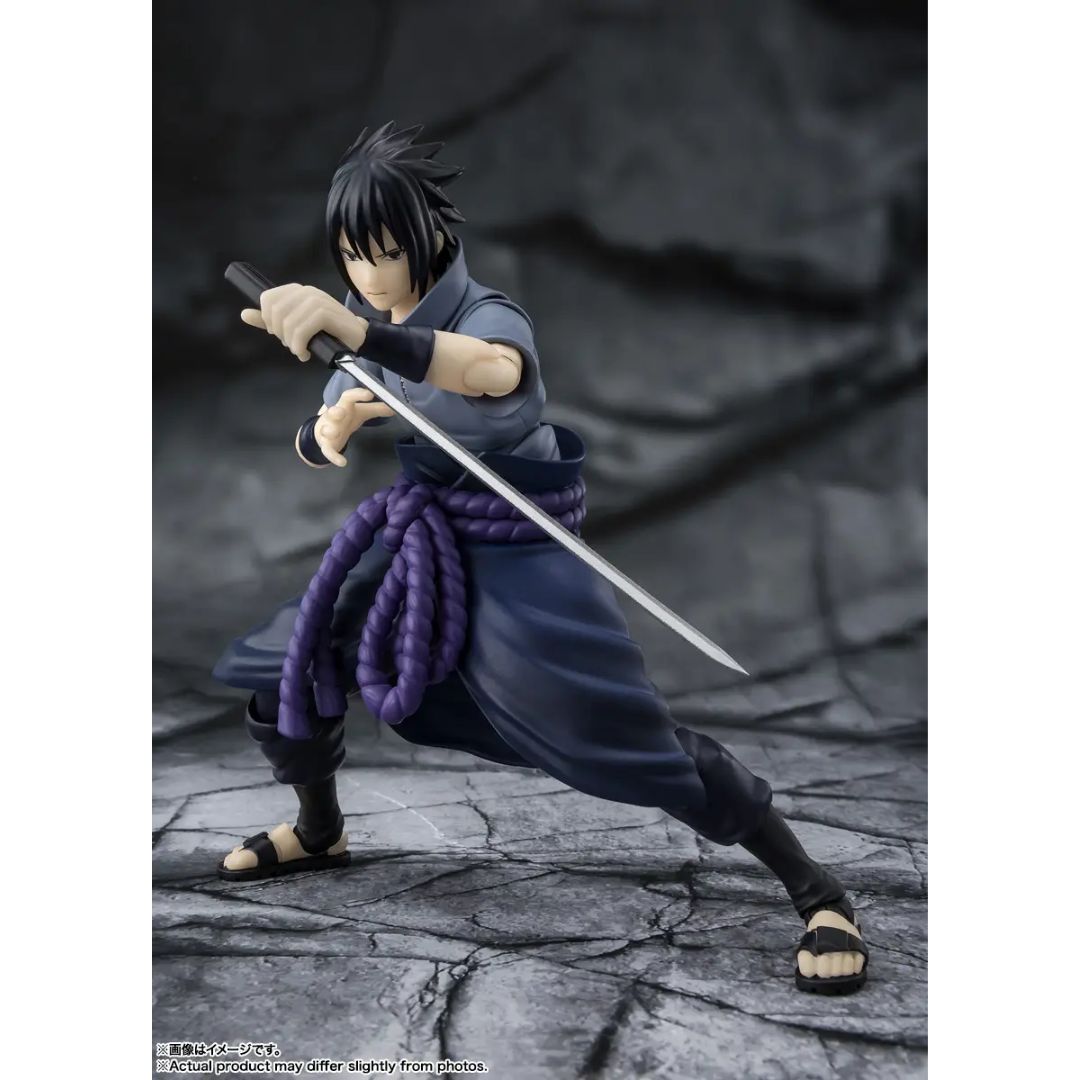 Naruto Sasuke Uchiha -Solitary Shinobi S.H.Figuarts By Tamashii Nations